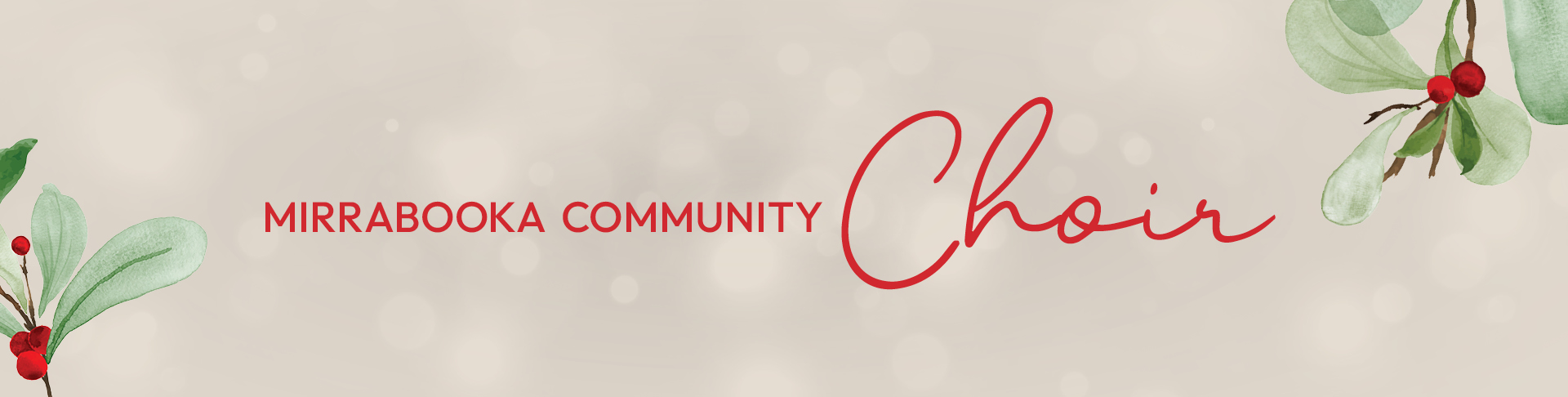 Community Choir Performances