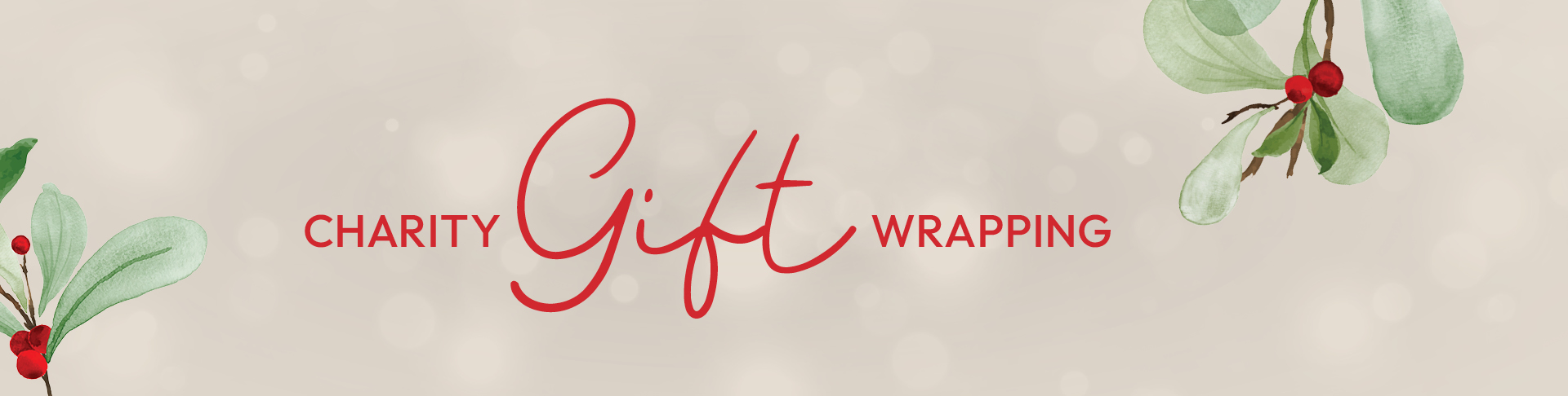 Charity Gift Wrapping
